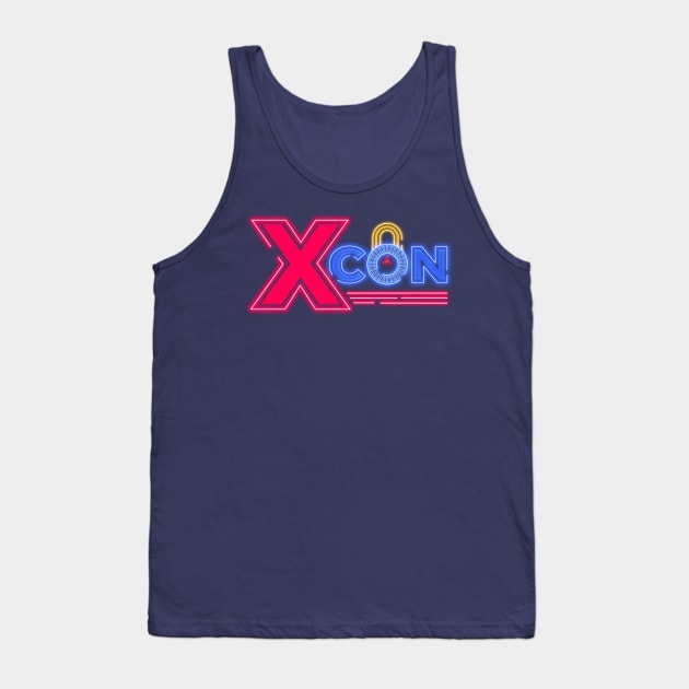 X-Con Neon Tank Top by DeepDiveThreads